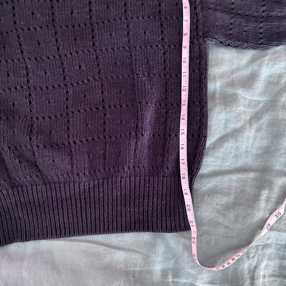 Windowpane Sweater - Picture 3 of 6